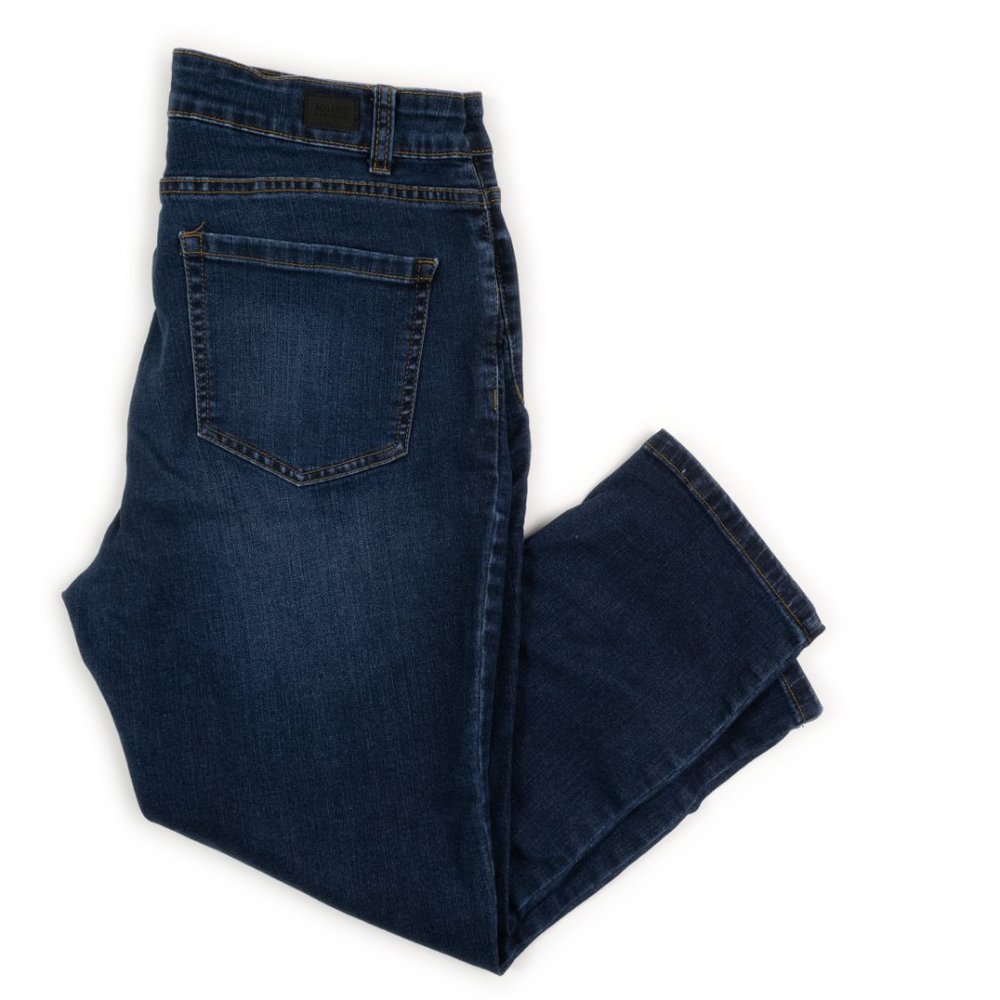Jones New York Dark Blue Ankle Jeans